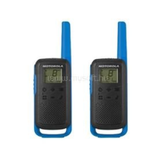 Motorola Talkabout T62 kék walkie talkie (2db) (B6P00811LDRMAW) biztonságtechnikai eszköz