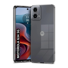 Motorola Telefontok Motorola Moto G34 - 2mm-es átlátszó szilikon tok tok és táska