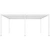  Motoros Bioklimatikus exkluzív kerti pergola / pavilon 3x6m fehér
