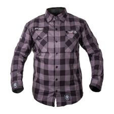 Motoros ing W-TEC Black Heart Respector szürke 3XL férfi ing