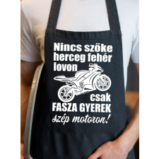 Motoros kötény - Nincs szőke herceg lakástextília