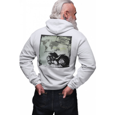  Motorozás a világ körül - Zipzáros Pulóver