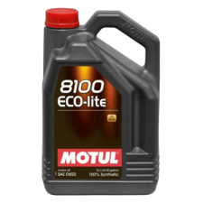 Motul 8100 Eco-Lite 0W-20 5L motorolaj autóalkatrész