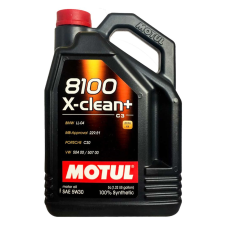 Motul 8100 X-Clean+ 5W-30 5L motorolaj autóalkatrész