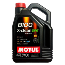 Motul 8100 X-Clean EFE 5W-30 5L motorolaj autóalkatrész