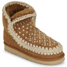 Mou Csizmák ESKIMO 24 SASHIKO FRONT PANEL Barna 38