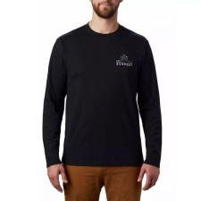 Mountain Hardwear Hotel Basecamp LS T-Shirt black (XXL) férfi póló