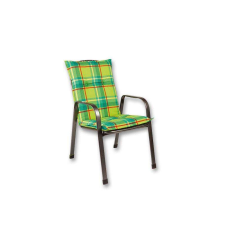 Mountfield Lima Savoy párna székre 105*49*6 cm-es zöld sárga csíkos kerti bútor