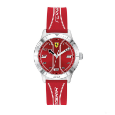 MOVADO Scuderia Ferrari Karóra Academy Gyerekeknek, Silicon, Piros, 34Mm karóra