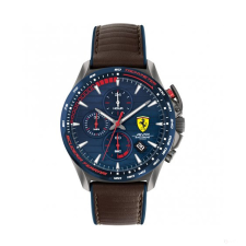 MOVADO Scuderia Ferrari Karóra Pilota Evo, Barna Bőr Szíj karóra