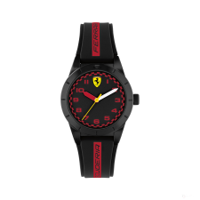 MOVADO Scuderia Ferrari Karóra Redrev Quartz, Fekete, Silicone Szíj, 34Mm karóra