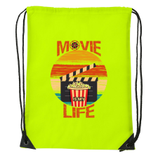 Movie is my life - Sport táska sárga tornazsák