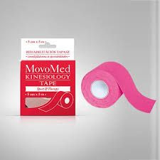 Movomed Kineziológiai szalag Rózsaszín színben gyógyászati segédeszköz
