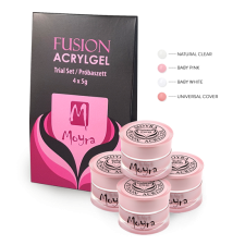 Moyra Fusion Acrylgel Baby Boomer Próbaszett műköröm zselé