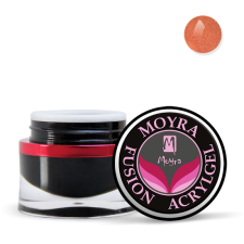 Moyra Fusion Colour Acrylgel 105 Peach Shine 15g műköröm zselé