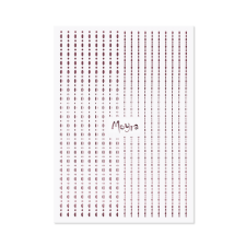 Moyra Körömdíszítő Csík Dots 03 Rose Gold körömdíszítő