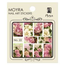 Moyra körömmatrica 22 körömdíszítő