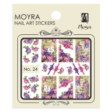  Moyra körömmatrica 24 körömdíszítő