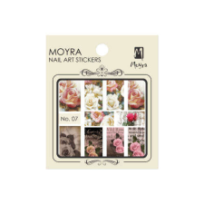 Moyra körömmatrica no. 07 körömdíszítő