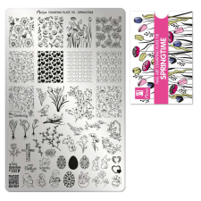 Moyra Körömnyomda lemez 118 Springtime körömdíszítő