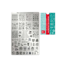 Moyra Moyra nyomdalemez  123 Globetrotter – Europe körömdíszítő