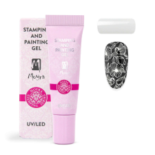 Moyra Moyra Stamping and Painting Gel No. 01 White körömdíszítő