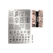 Moyra Nyomdalemez 34 Tattoo körömdíszítő