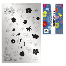 Moyra - NYOMDALEMEZ - NYOMDALEMEZ - Footprints 2 - 70 körömdíszítő