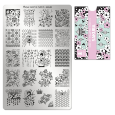 Moyra - NYOMDALEMEZ - NYOMDALEMEZ - Sakura - 73 körömdíszítő