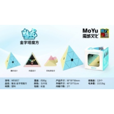  MoYu Macaroon Pyraminx kreatív és készségfejlesztő