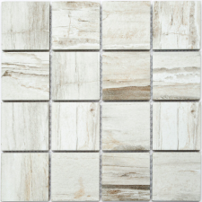  Mozaik csempe Goodway fehér-barna négyzetes csempe
