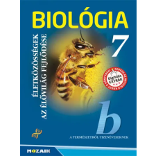 Mozaik Kiadó Biológia 7. - Életközösségek, Az élővilág fejlődése - MS-2610U tankönyv