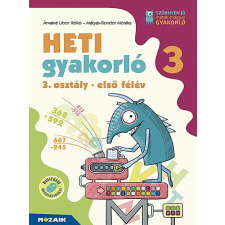 Mozaik Kiadó Heti gyakorló 3. osztály 2. félév (MS-1135) tankönyv