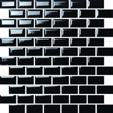 Mozaik Premium Mosaic fekete 30x30 cm fényes MOS2348BK csempe