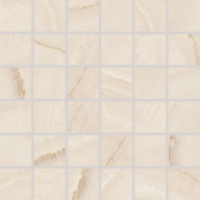  Mozaik Rako Onyx sötétbézs 30x30 cm fényes WDM05835.1 csempe