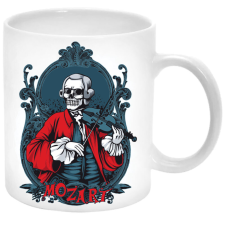 Mozart Skull Bögre (feliratozható) bögrék, csészék