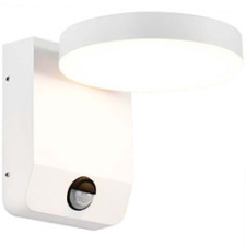  Mozgásérzékelős kültéri LED lámpa, fehér (17W) meleg fehér kültéri világítás