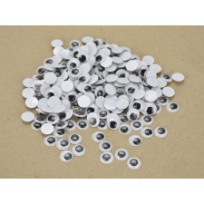  Mozgó szem, kerek 1,2cm 100db/csomag party kellék