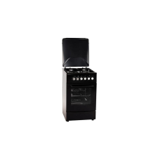 MPM MPM-56-KGM-12B Gas/electric cooker Black tűzhely