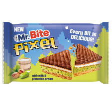 Mr. Bite - Pixel- Pisztácia 28g csokoládé és édesség