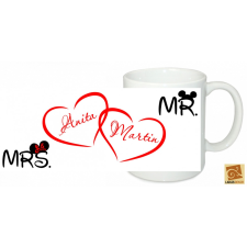 Mr. és Mrs. bögre 2 ajándéktárgy