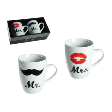 Mr és Mrs bögrék szerelmes pároknak ajándéktárgy