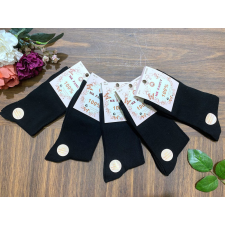 MR Pamut női hosszú szárú pamut zokni 5pár/cs WP2001 fekete női zokni