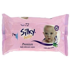 Mr.Wash Silky Baby törlőkendő Premium 72db törlőkendő