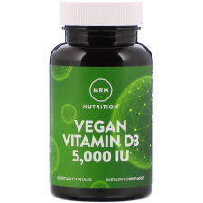 MRM D3-vitamin, vegán, 5000 NE, 60 db, MRM vitamin és táplálékkiegészítő