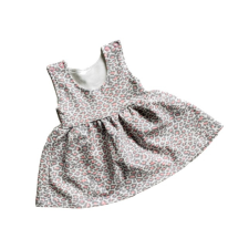 MROFI Ujjatlan Kislányruha - Leopárd mintával 68 lányka ruha