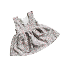 MROFI Ujjatlan Kislányruha - Leopárd mintával 80