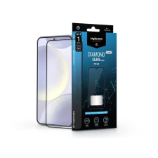  MS230322 Samsung Galaxy S24 Plus edzett üveg képernyővédő fólia - Myscreen protector diamond glass Lite Edge2.5D Fekete mobiltelefon kellék