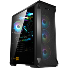 MS Számítógépház, Armor V710, ATX, Fekete számítógép ház
