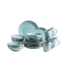 Mäser BLUE METALLIC RIM Étkészlet 24 db (931626)